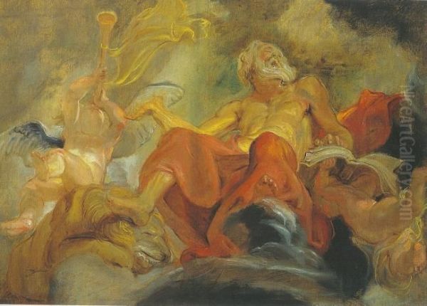 Saint Jerome Oil Painting by Peter Paul Rubens
