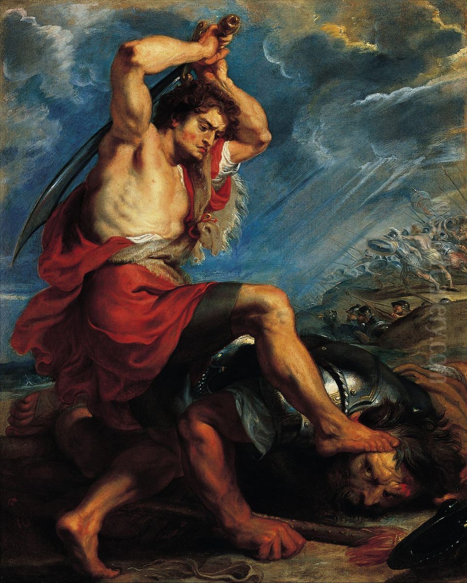 1-52) Oil Painting by (studio of) Rubens, Peter Paul