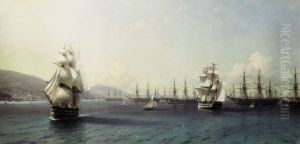 The Black Sea Fleet in Feodosia
