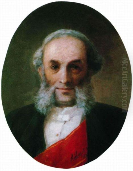 Self-portrait Oil Painting by Ivan Aivazovsky
