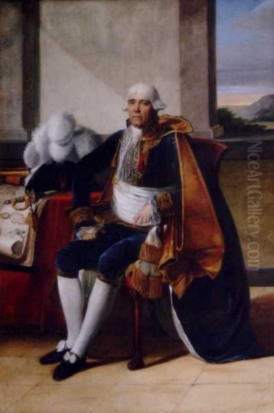 Portrait de Raphael de Casabianca Oil Painting by Marie-Guillemine Benoist