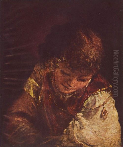 Junger Mann Oil Painting by Arent de Gelder