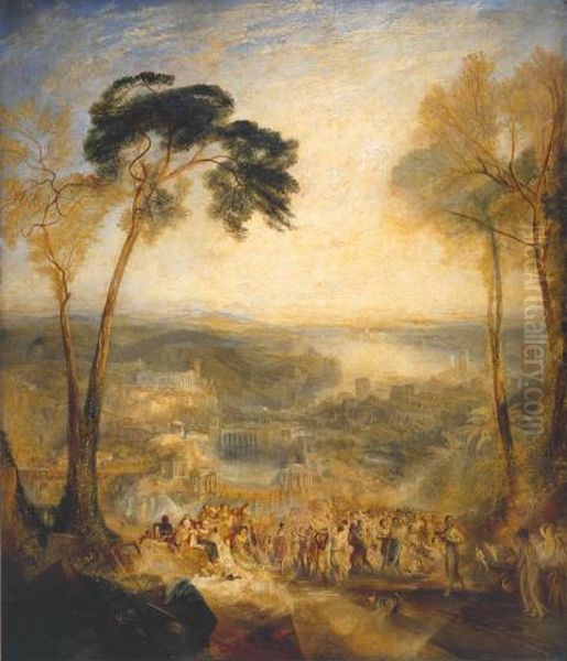 Demosthenes Taunted by Aeschines Oil Painting by J. M. W. Turner