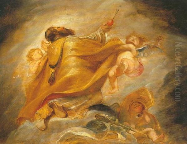 Saint Augustine Oil Painting by Peter Paul Rubens
