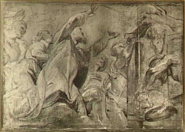 20) Oil Painting by (studio of) Rubens, Peter Paul