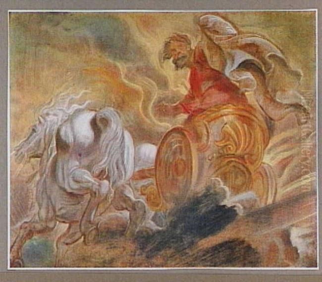 11-13) Oil Painting by (studio of) Rubens, Peter Paul
