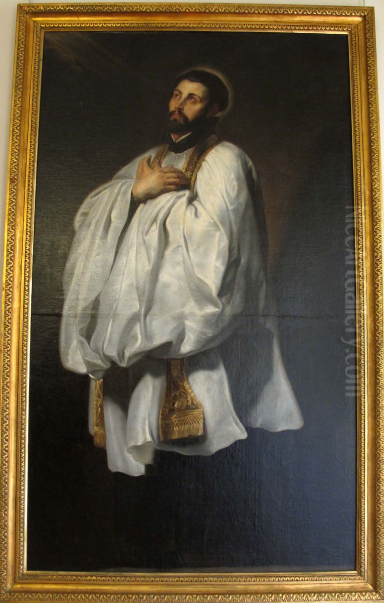 Saint Francis Xavier Oil Painting by (studio of) Rubens, Peter Paul