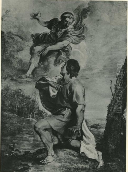 Romulus appearing to Julius Proculus Oil Painting by (studio of) Rubens, Peter Paul