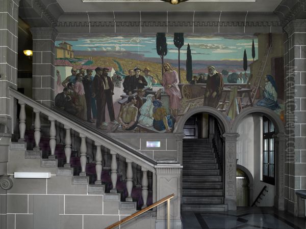 La dignite du travail Oil Painting by Maurice Denis