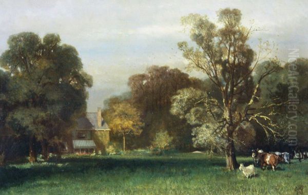 De Voorde in Rijswijk Oil Painting by Charles Rochussen