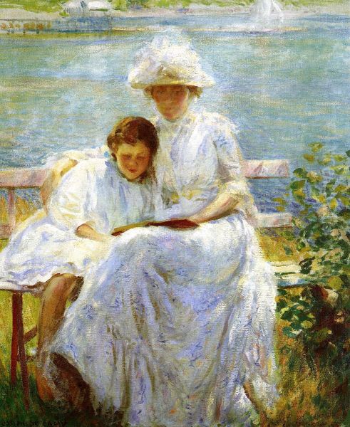 June Sunlight Oil Painting by Joseph DeCamp