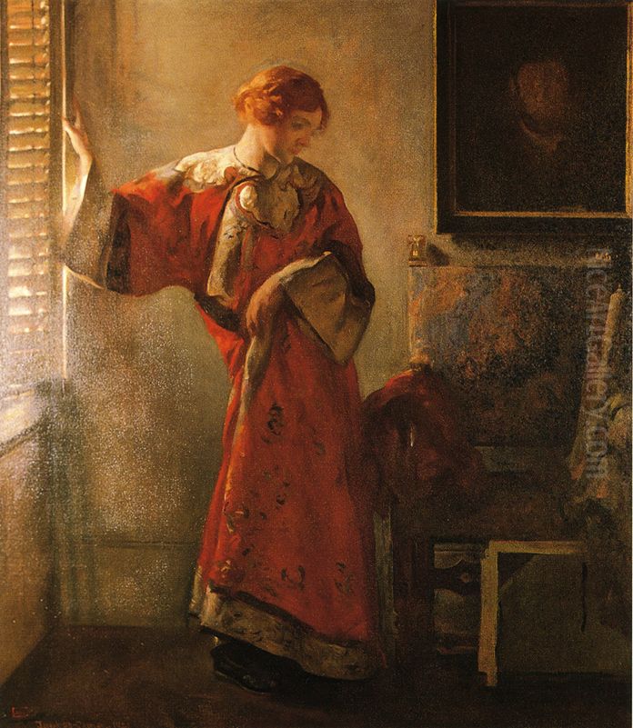 The Window Blind Oil Painting by Joseph DeCamp