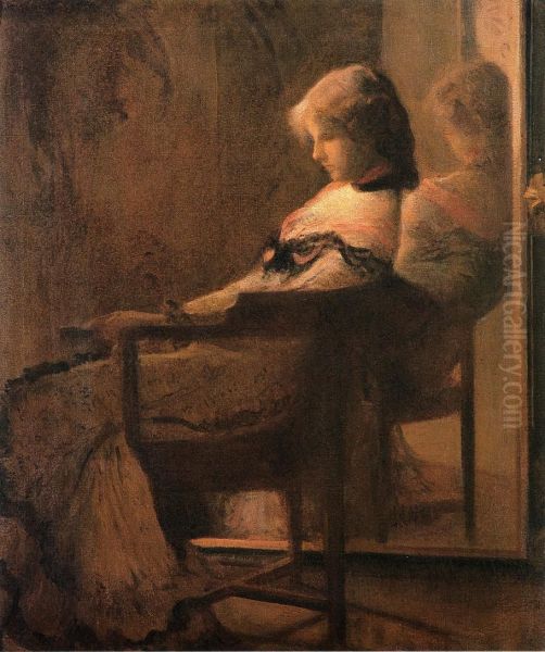 Reflections arrengement Oil Painting by Joseph DeCamp