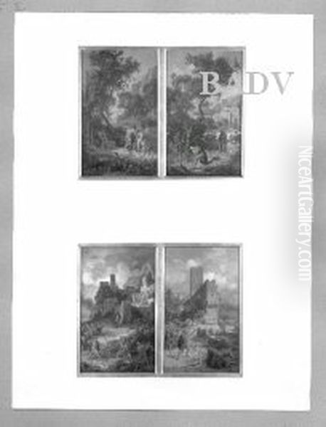 Odysseus - Zyklus Oil Painting by Friedrich Preller the Elder