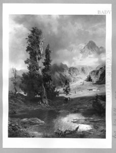 Landschaft im Gebirge