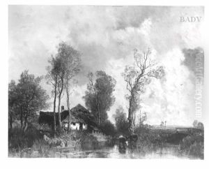 Bauernhaus im Moos