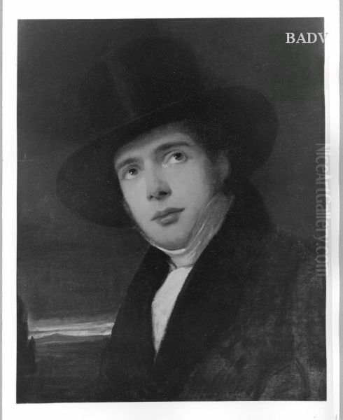 Portr. of a young gentleman Oil Painting by Friedrich von Amerling
