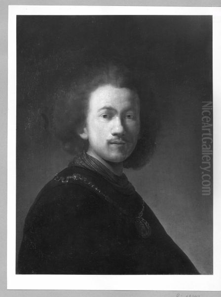 Selbstbildnis Oil Painting by Rembrandt