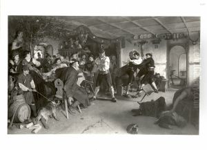 Rauferei im Wirtshaus