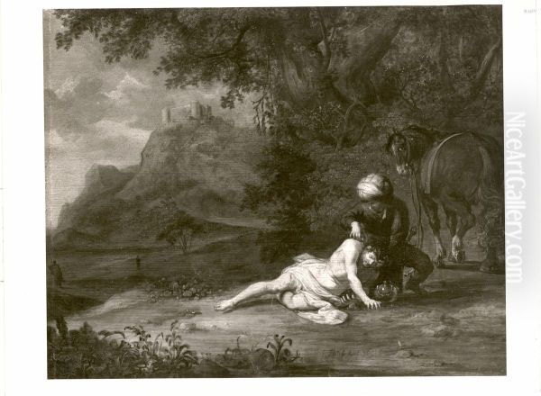 Der barmherzige Samariter Oil Painting by Ferdinand Bol
