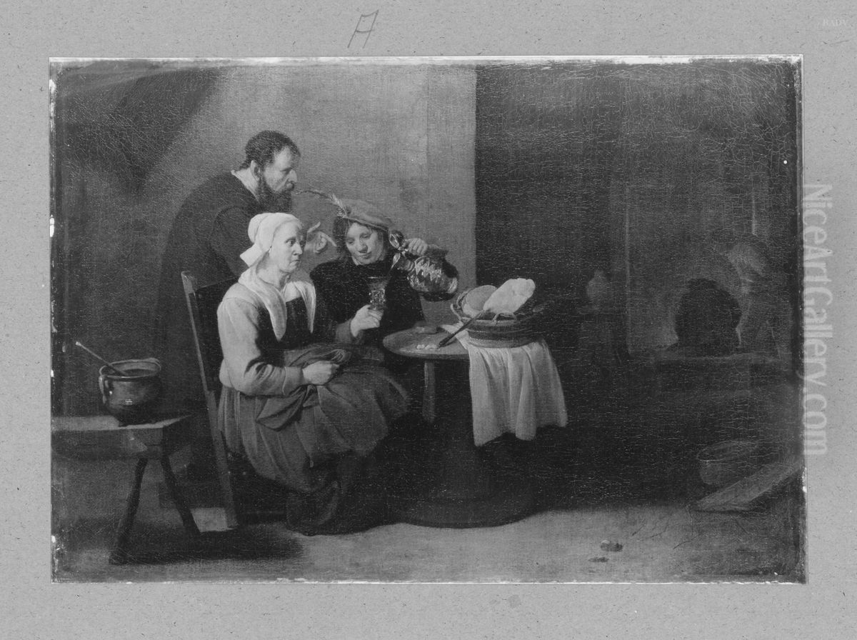 Joueur de luth Oil Painting by Judith Leyster