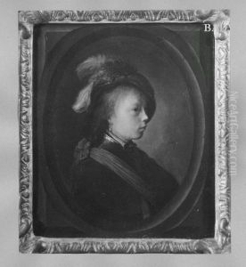 portrait of a young man with a scarf