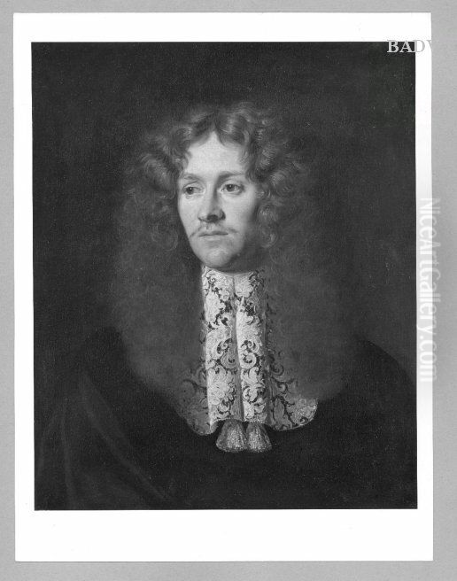 Brustbild eines jungen Mannes Oil Painting by Carlo Maratta or Maratti