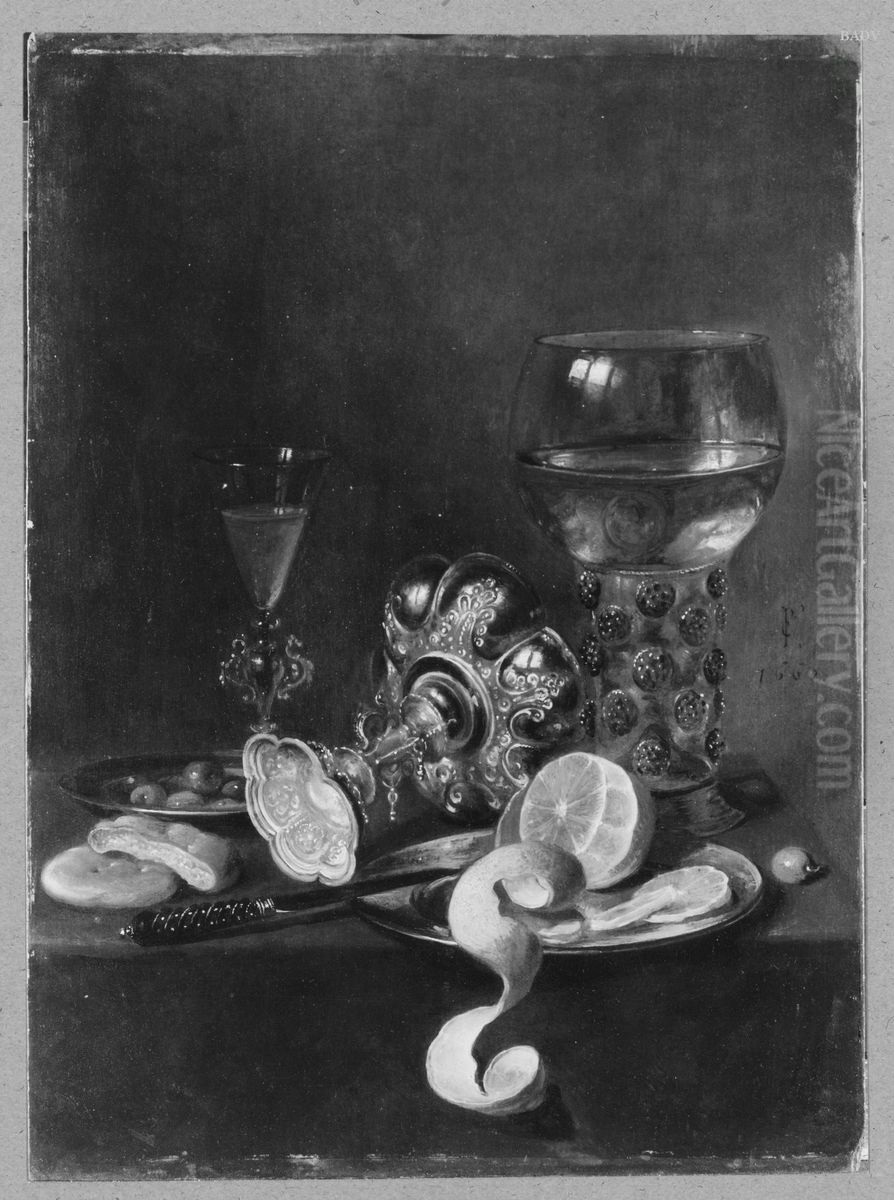still - life Oil Painting by Pieter Claesz