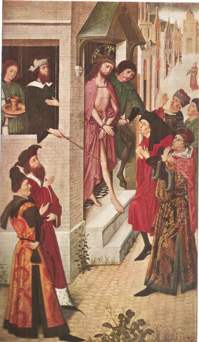 Christ before Pilate Oil Painting by Master Of Monte Oliveto