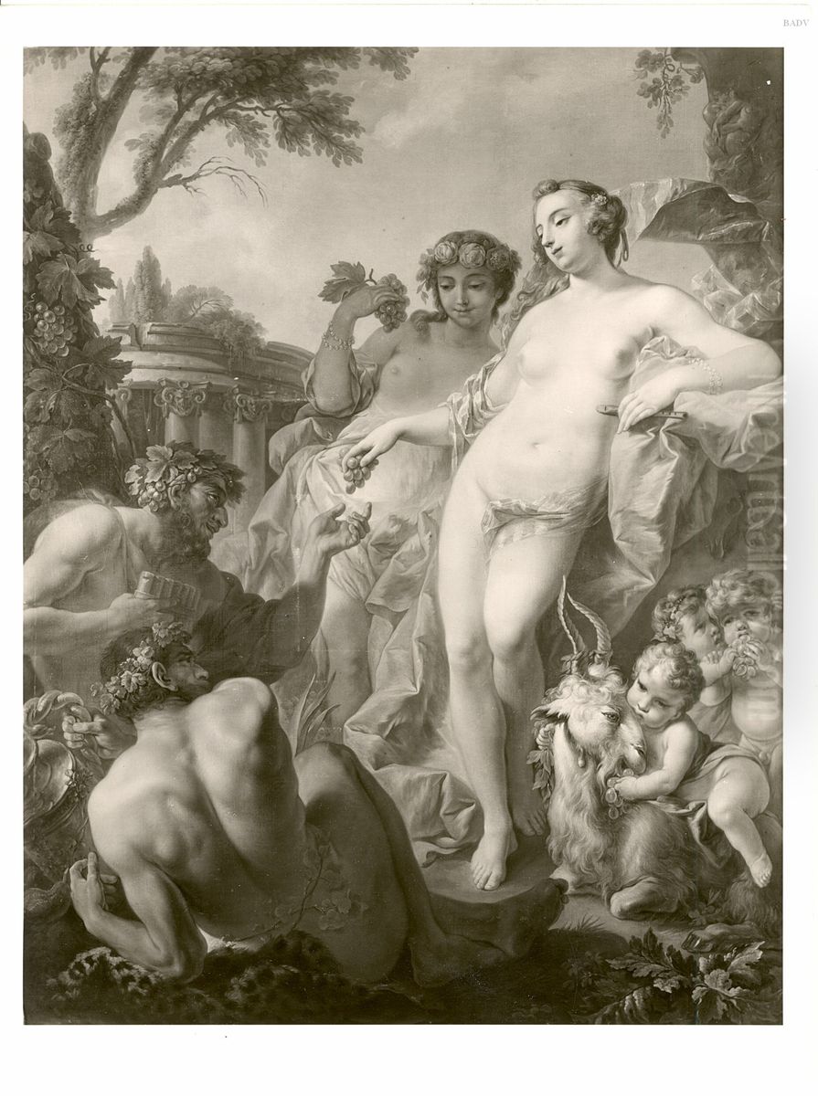 Bacchus und Ariadne Oil Painting by Francois Boucher