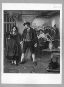 Scene in a country- inn