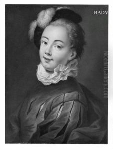 Madchenbildnis mit Federbarett und Halskrause