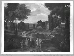 Klassische Landschaft mit Staffage (Christus und seine Junger) Klassische Landschaft mit Staffage (Christus und seine Junger)