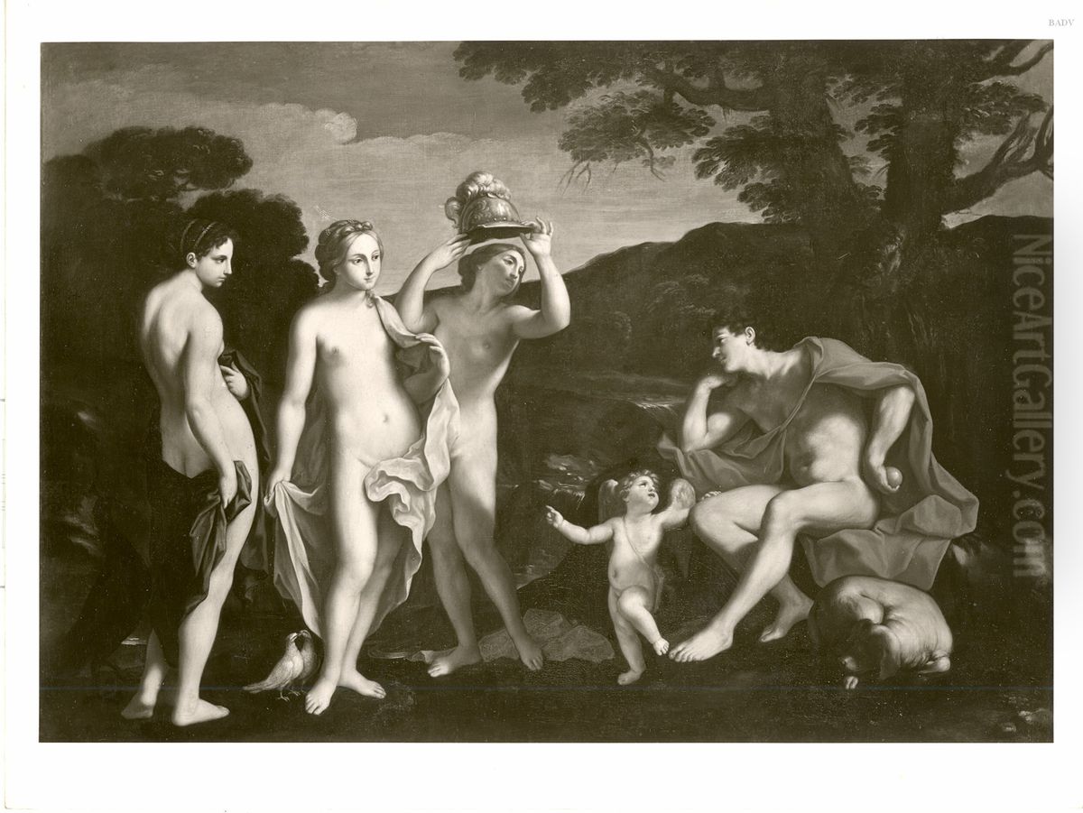 Das Urteil des Paris Oil Painting by Carlo Cignani