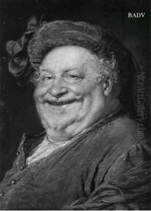 Lachender Falstaff (Kopf)
