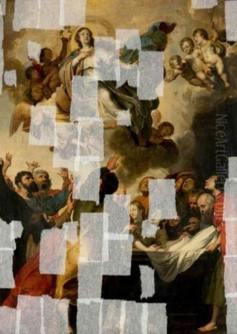 The assumption of the Virgin Mary Oil Painting by (studio of) Rubens, Peter Paul