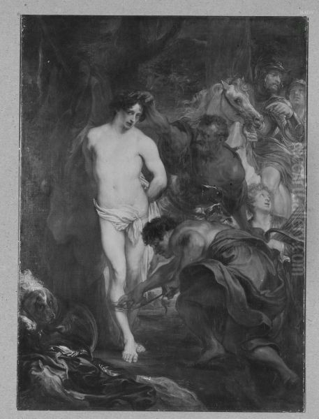 Martyrium des Heiligen Sebastian Oil Painting by Anthony Van Dyck