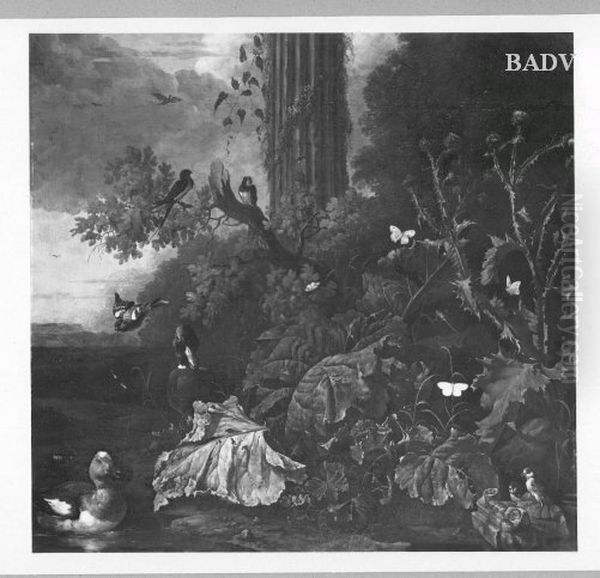 still-life (nature murte) Oil Painting by Abraham Begeyn