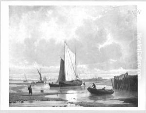 Ebbe am Wattenmeer