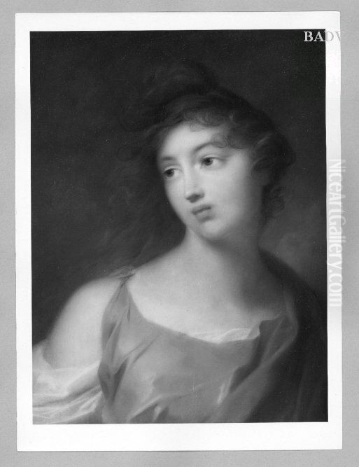 Bildnis eines jungen Madchens Oil Painting by Angelica Kauffmann