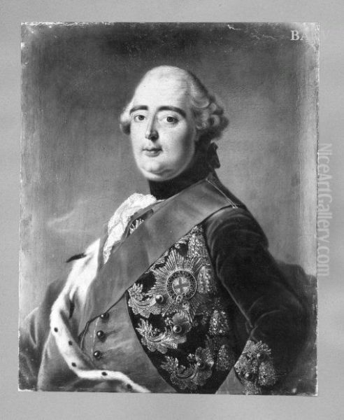 Landgraf Friedrich II . v. Hessen Oil Painting by Johann Heinrich Tischbein