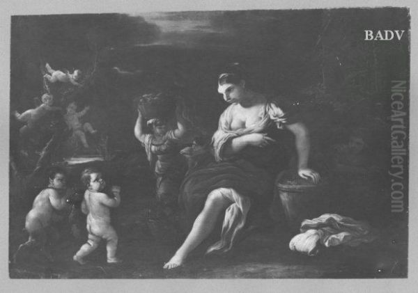 Allegorie des Herbstes Oil Painting by Luca Giordano