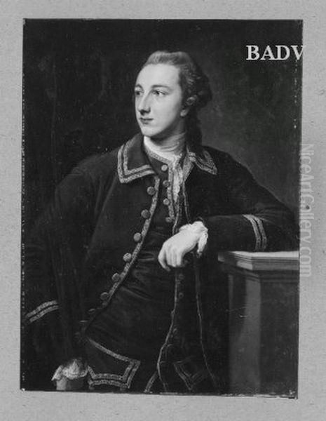 Portrait of a man Oil Painting by Pompeo Batoni