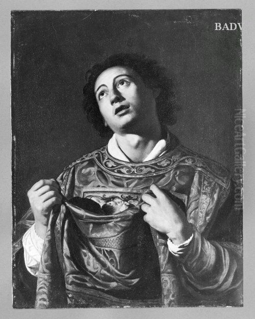 St. Stephanus Oil Painting by Alonso Cano