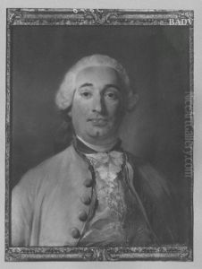 Brustbild des M. Michel de Grilleau