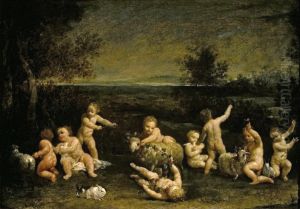 Cupids Frollicking