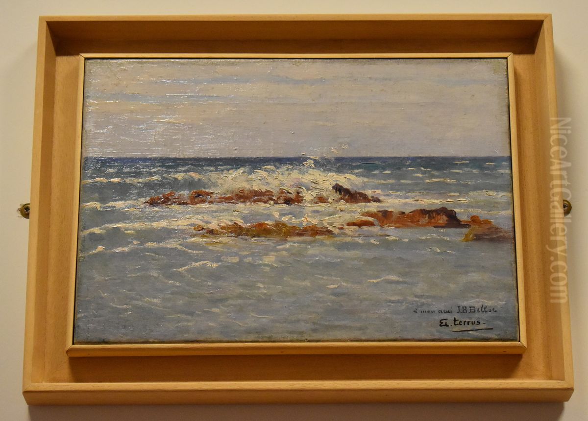 Marine Oil Painting by Etienne Terrus