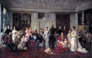 Christian IX of Denmark with his family