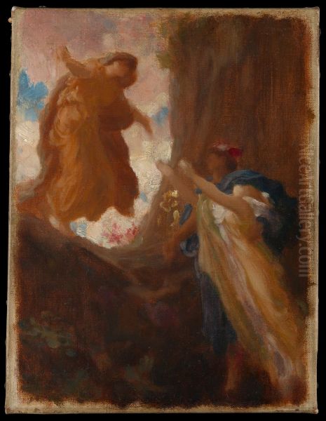 The Return of Persephone Oil Painting by Frederic Leighton