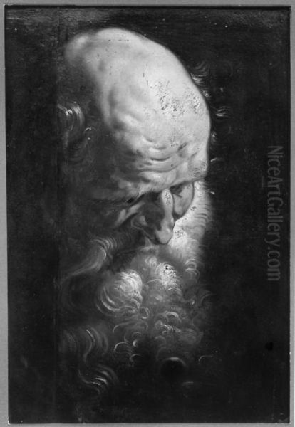 Study of the apostle Simon the Zelotes Oil Painting by Peter Paul Rubens